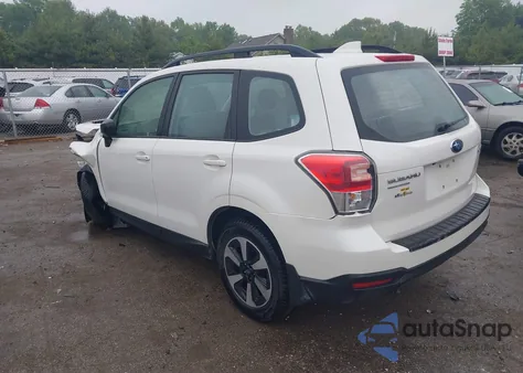2017 Subaru Forester 2.5I from USA, damaged, VIN JF2SJABC8HH416833